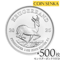 クルーガーランド銀貨2021(1オンス)(新品、未使用) 2枚 クルーガーランド銀貨2021(1オンス)(新品、未使用) 2枚 NO.2の