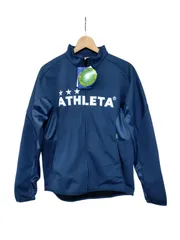 アスレタ◆メンズ フルジップ ウルトラシェル ジャケット サッカー フットサル ネイビー