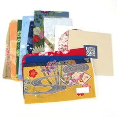 友禅 紅型他 ハンカチ 13点セット 未使用 和柄 ブランド まとめて 大量 小物 レディース