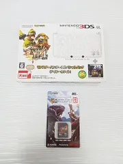 Nintendo 3DSLL モンスターハンター4 スペシャルパック アイルーホワイト 【モンスターハンター4 オリジナルSDHCカード 8GB セット 】【本体・SDカード初期化済】一部難あり 【MBG292-022】