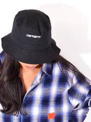 Carhartt WIP カーハート 帽子 ハット メンズ レディース ブランド ワーク アウトドア ダンス ストリート バケットハット バケハ SCRIPT BUCKET HAT I029937