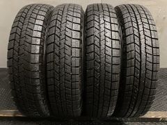 走行短め DUNLOP WINTER MAXX WM03 145/80R13 13インチ スタッドレス 4本 20年製 タント モコ スペーシア N-BOX等　(TF312)