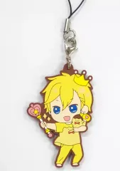 【中古】ストラップ(キャラクター) 六弥ナギ ラバーストラップ 「一番くじ アイドリッシュセブン ～しゅやくだ!王様プリン～」 O賞