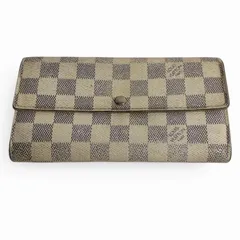 【USED中古品】 LOUISVUITTON ルイヴィトン N61735 ダミエアズール ポルトフォイユサラ 正規品 フォロー割