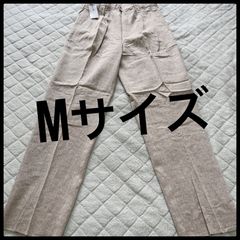 Jasmi シルク100%  タック入りパンツ　グレージュ