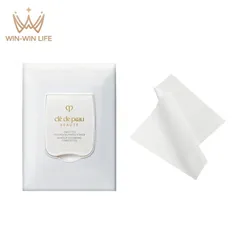 クレ・ド・ポー ボーテ ランジェットデマキアントヴィサージュ シート状メイク落とし クレンジングシート 50枚 美容洗浄成分 肌保護成分 天然成分 植物由来成分 汚れ落とす 奥まで取り除く 清潔感 整肌 うるおい 柔らか  CPB 資生堂 SHISEIDO