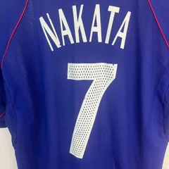 adidas アディダス ゲームシャツ 2002年 日本代表 7番 中田英寿 半袖 ブルー Lサイズ メンズ 古着 ストリート スポーツMIX
