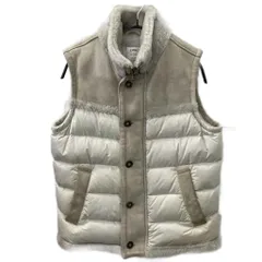 エンメティ ダウンベスト スエード 山羊革 ゴードスキン ベージュ L 48 楽天市場】EMMETI / エンメティWILEYワイリー ゴートスエード