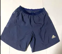 アディダス　ランニングショートパンツ　インナー付M