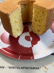 プレーンのシフォンケーキ(ラカント)