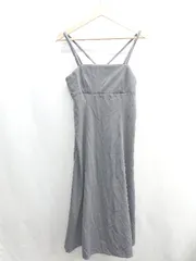 ◇ ⊂ EVERY.VERY NICECLAUP ロング ワンピース サイズF グレー系 レディース E  【1409100033397】