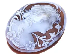 カメオ ラファエル　ペルニーチェ　作　特大ルース　90×69㎜　37.46 g カメオ ラファエル ペルニーチェ 作 特大ルース 90×69㎜ 37.46 g