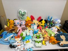 【2個口発送】ポケモン ぬいぐるみ 大量まとめ  中古品 smstoy086682
