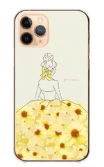 AQUOS R9 SH-51E ケース ハードケース アクオス R9 スマホケース 押し花柄 花柄 フラワー プリンセス お姫様 ラプンツェル 韓国 かわいい おしゃれ ドレス カラー02