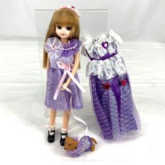 【ドール】リカちゃん　LW-07 ペットとおそろいドレスセット+リカちゃん本体