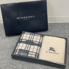 【NPA】未使用品 Burberry バーバリー フェイスタオル 2枚