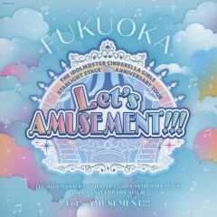 [중고] 애니메이션계 CD THE IDOLM@STER CINDERELLA GIRLS STARLIGHT STAGE 10th ANNIVERSARY TOUR Let's AMUSEMENT!!! 회장 오리지널 CD FUKUOKA