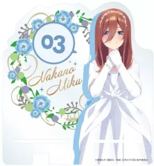 【中古】スマホ・モバイルスタンド(アクリル) C：中野三玖 アクリルスマホスタンド 「映画 五等分の花嫁」