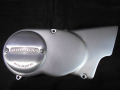 シャリー　初期型　ポイント ジェネレーターカバー　スプロケットカバー　焼付塗装済み　純正品　再生品　レストアに　その２