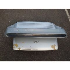 ★直接引き取り限定★ポルシェ 993 純正エンジンフード リアスポイラー付き レストアベース シルバー カレラ 空冷