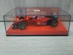 ミニチャンプス 1/43 フェラーリ F300 タワーウイング シューマッハ