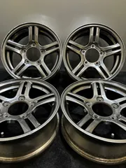 jb23 ジムニー　純正ホイール　ランドベンチャー　４本　エンケイ　送料込み 必見！jb23 ジムニーランドベンチャー純正タイヤホイール極美品4本