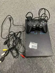 PlayStation2本体ブラック電源ケーブル付き、プレイステーション２　メモリーカード付き　セット