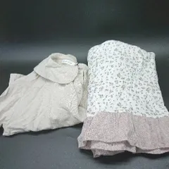 ◇ ⊂ 《 riziere まとめ売り2点セット キッズ ワンピース ブラウス 女の子 》 E  【1502060007450】