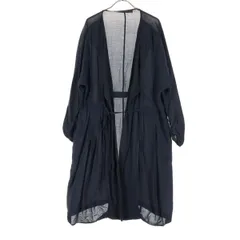 ZARA BASIC ザラベーシック 長袖 ラップ カーディガン S ネイビー レディース 古着