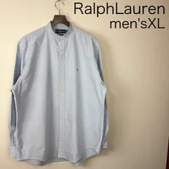 Ralph Lauren ロングスリーブオックスフォードポストマンシャツ　メンズXL