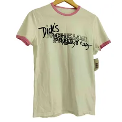 DSQUARED2 ダメージ加工 カウボーイプリント リンガーTシャツ DSQUARED2 ダメージ加工 カウボーイプリント リンガーTシャツ