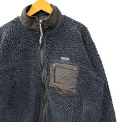 00s ビンテージ パタゴニア クラシックレトロカーディガン フリースジャケット L ネイビー USA製 00年代 vintage ヴィンテージ アメリカ製 patagonia