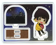 【中古】アクリルスタンド・アクリルパネル 蜂楽廻 「ブルーロック トレーディングアクリルスタンド ミニキャラ winter ver.」 アニメイトガールズフェスティバル2023グッズ