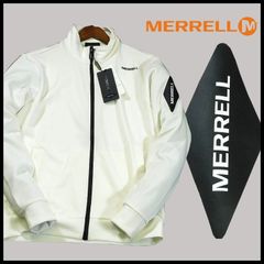 新品 定価14,300円 MERRELL メレル ジップアップジャケット L オフホワイト ストレッチ メンズ