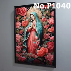 No.P1040 A4 マリア様 聖母マリア ローライダー ポスター 写真 アート ヒップホップ インテリア 額 壁 coco