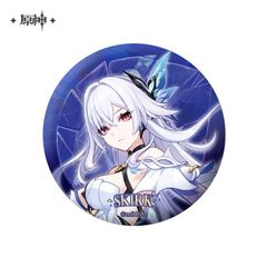 原神・公式　缶バッジ（虚淵闇星）スカーク