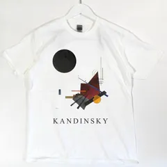 Black Relationship ワシリー・カンディンスキー バウハウス 半袖 Tシャツ ホワイト GILDAN(ギルダン) 5.3オンス 男女兼用【RAF】Black Relationship S/S TEE 62