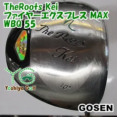 ドライバー ゴーセン TheRoots Kei/ファイヤーエクスプレス MAX WBQ 55/SR/10[002897]のサムネイル
