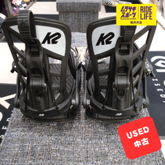 【ムラスポ公式】K2  ケーツ　CHINCH ST （ブラック）　Lサイズ　23-24　メンズ　バインディング　スノーボード　中古品（USED）　箱あり