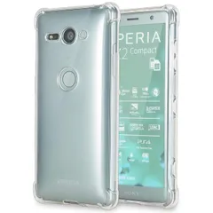 新品 対応 Xperia XZ2 Compact SO-05K ケース Xperia XZ2Compact カバー TPU 保護ケース カバー背面 ンプロテクター シェル クバー クリア ソフト 透明シェル ンプロテクター シェル【耐衝撃 エアバッグ 滑り止め