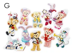 ダッフィーフレンズ G 防水ステッカー