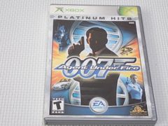 xbox★JAMES BOND 007 AGENT UNDER FIRE PLATINUM HITS 海外版 北米版★箱付・説明書付・ソフト付★動作確認済