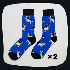 ベルシュカ 新品フレンチブルドック ソックス2足◼◇あまりに可愛い