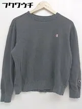 ◇ Champion チャンピオン 長袖 トレーナー サイズM グレー系 レディース  【1107010003478】