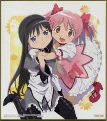 【中古】食玩 雑貨 6.まどか＆ほむら「魔法少女まどか☆マギカ色紙ART3」