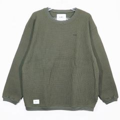 WTAPS クルーネック スウェット オリーブ - メルカリ