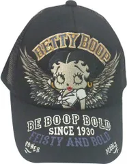キャップ CAP ベティブープ ウィング BBN-2531-1黒