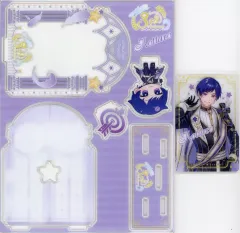 【中古】フォトフレーム・アルバム こったろ クリアブロマイド付きチェキスタンド すたぽら3周年記念グッズ