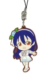 【中古】雑貨 園田海未 ラバーストラップ きゅんキャラいらすとれーしょんず 「一番くじ ラブライブ!シリーズ 9th Anniversary μ’s」 μ’sラバーストラップ賞