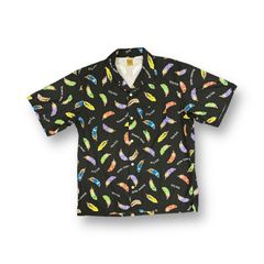 25ss HUMAN MADE アロハシャツ 半袖 HUMAN MADE 23SS FEATHER ALOHA SHIRT オープンカラー 半袖 総柄